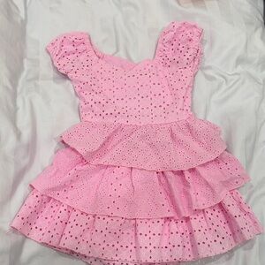 Flowers by Zoe dress pink size 5